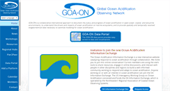 Desktop Screenshot of goa-on.org