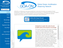 Tablet Screenshot of goa-on.org